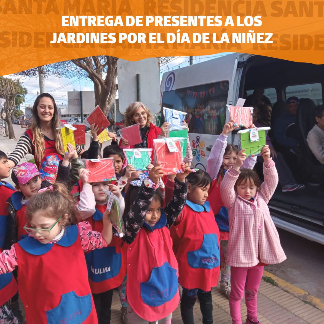ENTREGA DE TA-TE-TI A LOS JARDINES DE INFANTES
